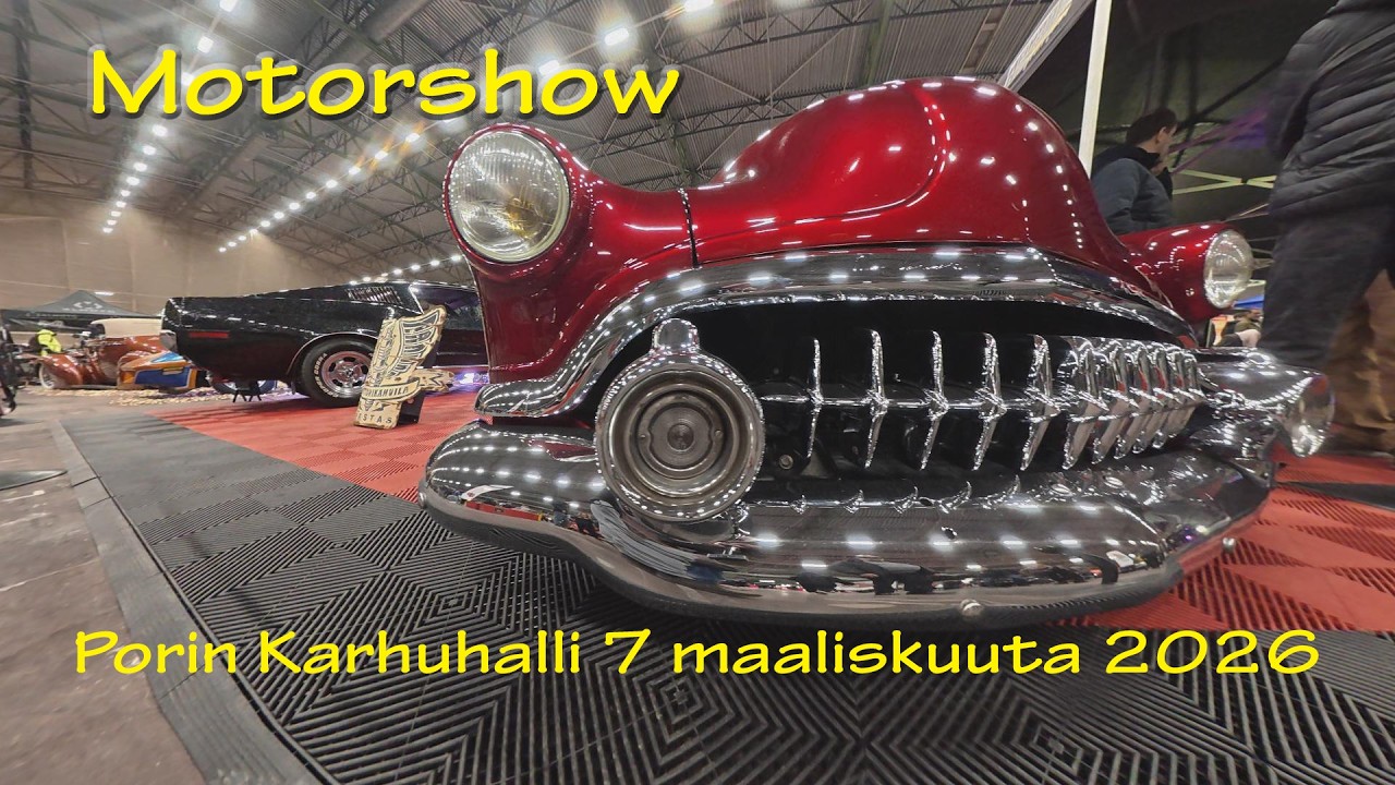 2026 Motorshow Pori Maaseudun pojat kotikylässä