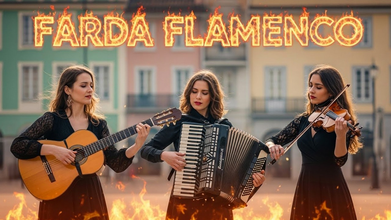 Epic Flamenco Trio at Sunset | Guitar, Accordion & Violin Mediterranean Vibes