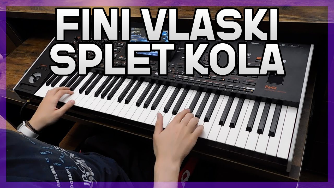Fini Vlaski Splet Narodnih Kola // MARKO MX - 10min - KORG Pa4x!