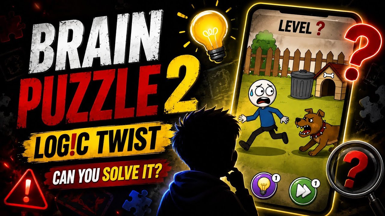 🧩 Brain Puzzle 2: Logic Twist &ndash; Level 2! 🤯Can you solve this puzzle before I do? 👀💡
