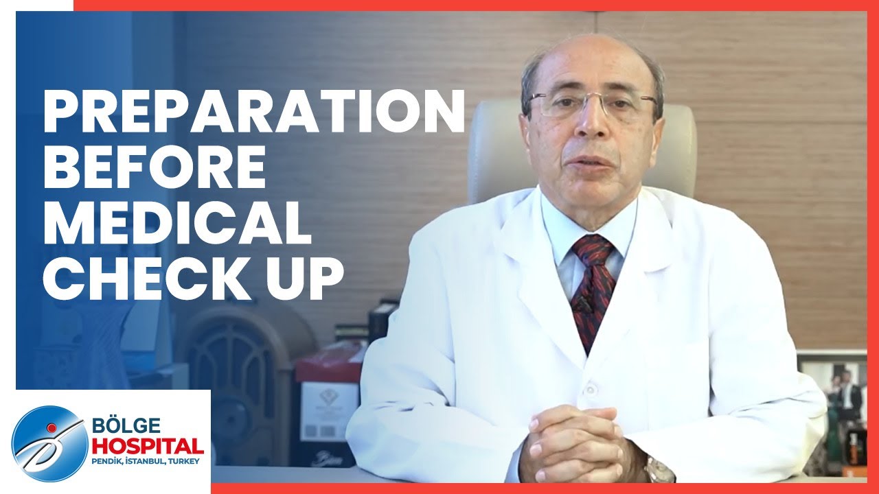 Preparation Before Medical Check Up