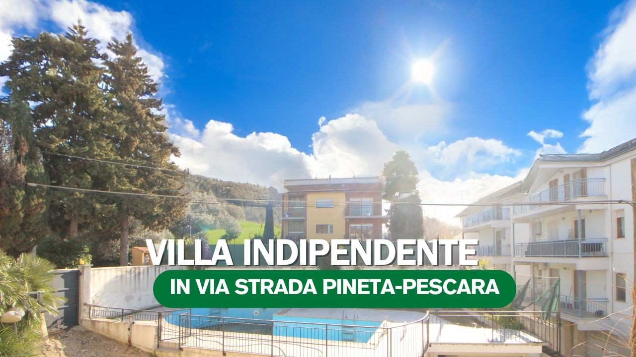 Villa indipendente in vendita a Pescara