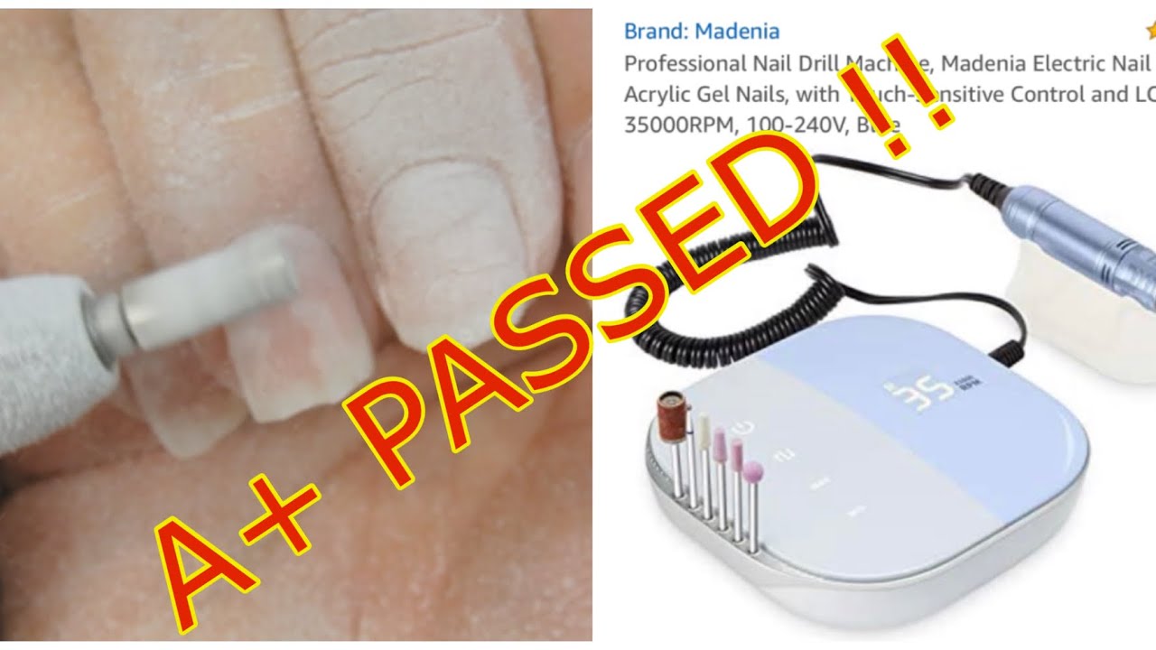 Drill For Nails Medenia New touch Efile ( Drill )  WOW ! This Thing Is FAST I Give it a A+ APPROVED