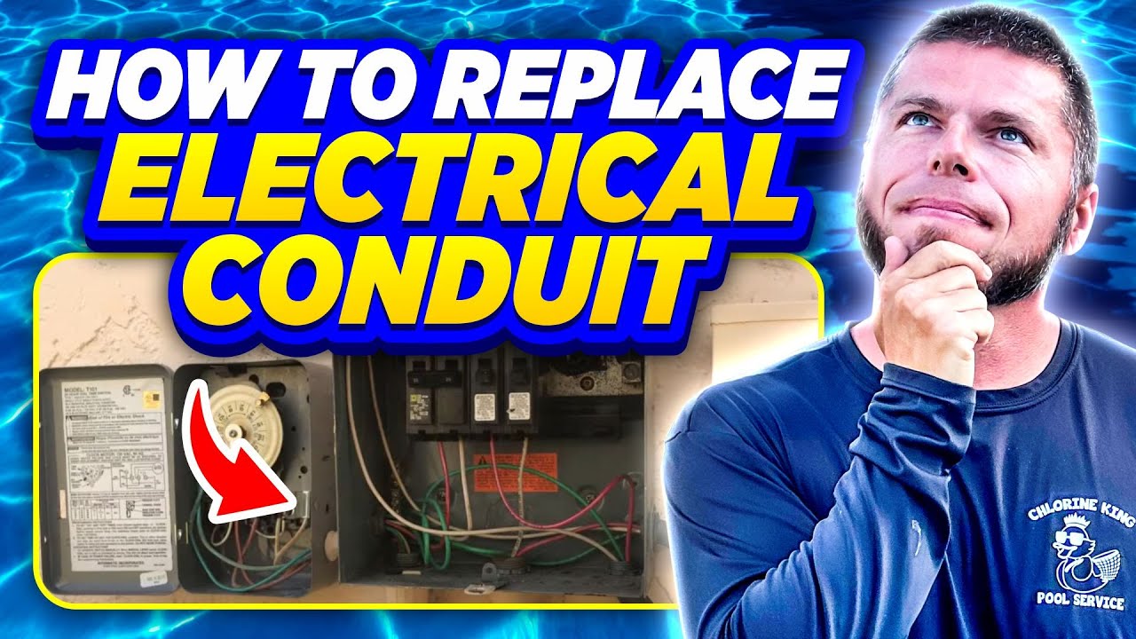 How To Replace Swimming Pool Conduit | Step-By-Step Guide By Chlorine King Pool Service