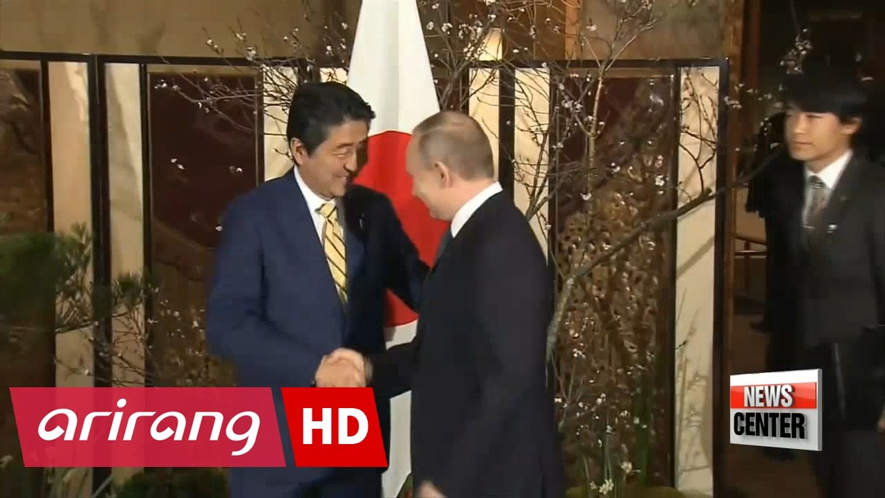 Abe and Putin meet for two-day summit in Japan