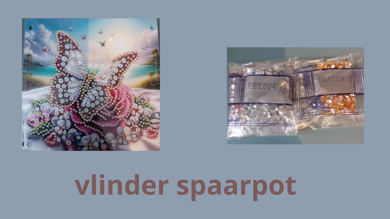vlinder spaarpot