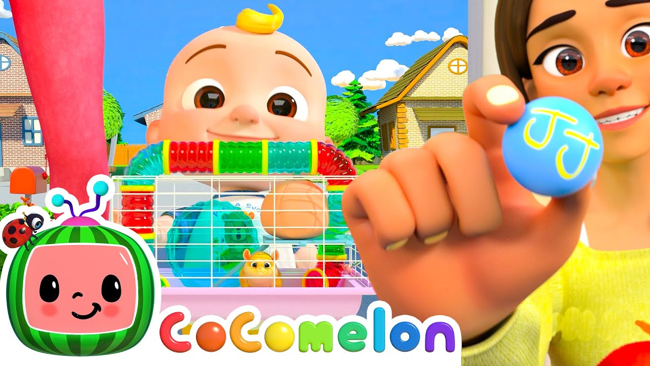 JJ Takes Home Jellybean | CoComelon | Moonbug Kids - Farm Animals