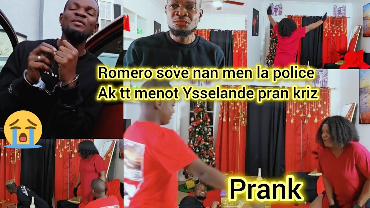 Big Duel Romero sove nan men la police😳 ak tt menot nan menl ,Ysselande prann kriz woyyyyy 🥺