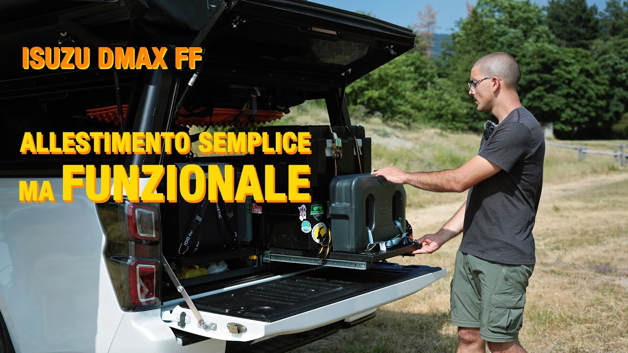Abbiamo camperizzato il nostro pick-up | Isuzu D-max
