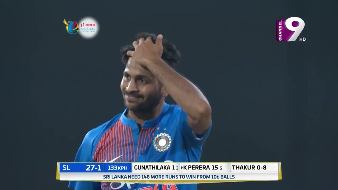 Kusal Perera 66 Runs of 37 Balls  Highlights | Ind VS Sri 1st T20 | Nidahas Trophy 2018