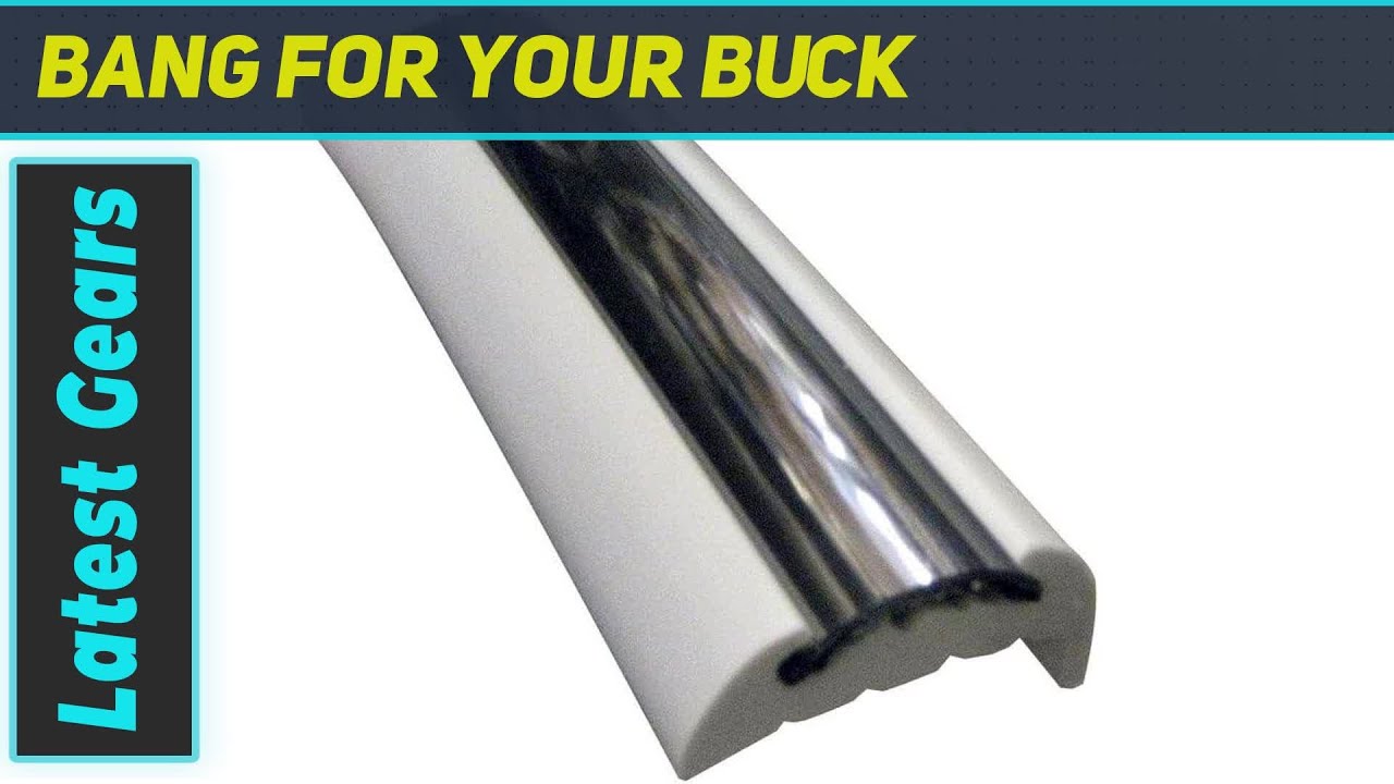 TACO Marine V11-9811WCM70-2 Rigid Vinyl Rub Rail Kit - 1-5/8