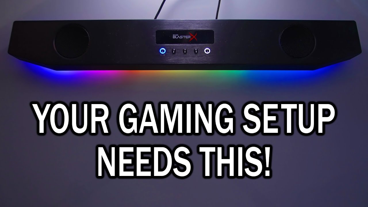 Creative Katana Soundbar review- Your Setup Needs This.