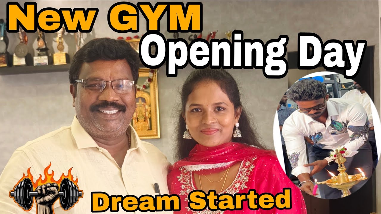 💥 He Did It! 💪 | My Brother’s Gym Grand Opening Vlog| Bharya Vlogs