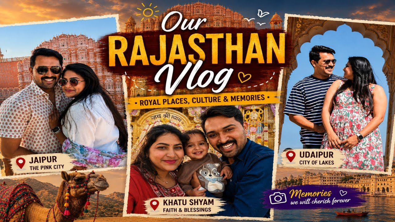 Patrika Gate, Maharaniyon Ki Chhatriyan & Haathi Gaon 🐘✨ | Jaipur Travel Vlog 6✨🎬