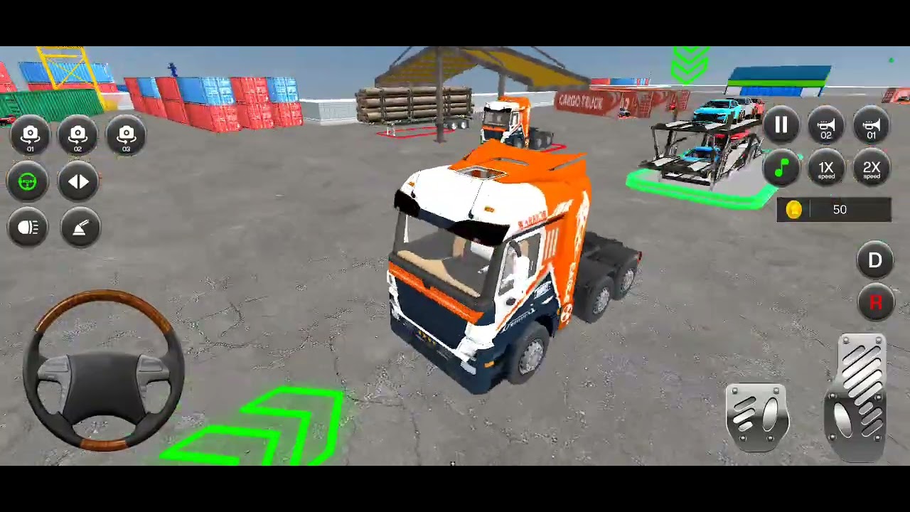 TRUCK SIMULÁTOR USA - TYCOON=ukázka hry 