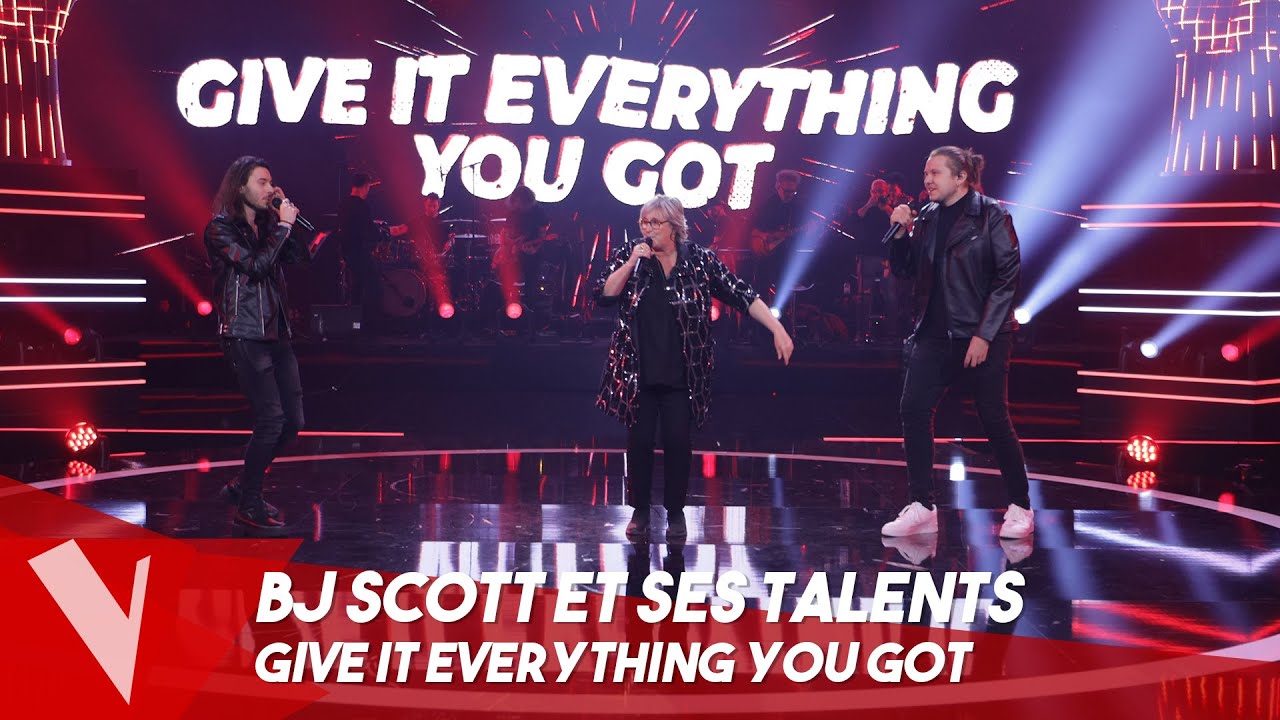 Beth & Joe – 'Give It Everything You Got' ● BJ Scott + Alec et Raphaël | Lives | The Voice Belgique