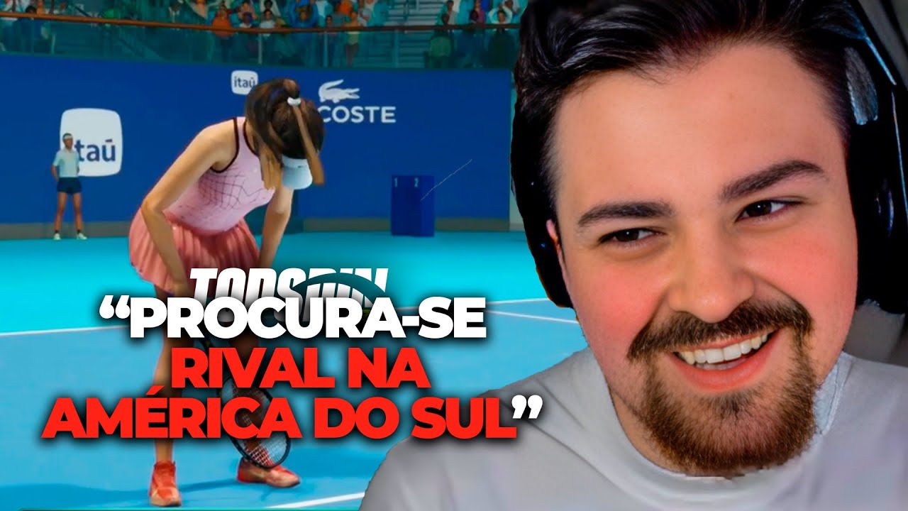 SPIDER JOGA: A N&Uacute;MERO 1 DO MUNDO DESISTIU DA PARTIDA - TOP SPIN 2K25 | Cortes do SpiderKong