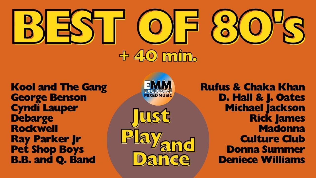 Play and Dance 2 - Kool and The Gang, Madonna, Michael Jackson, George Benson, Cyndi Lauper and more