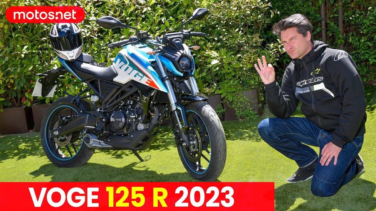 🤑 ¡Menuda sorpresa! / Voge 125 R 2023 / Primer test / Naked 125 / Review 4K / motos.net