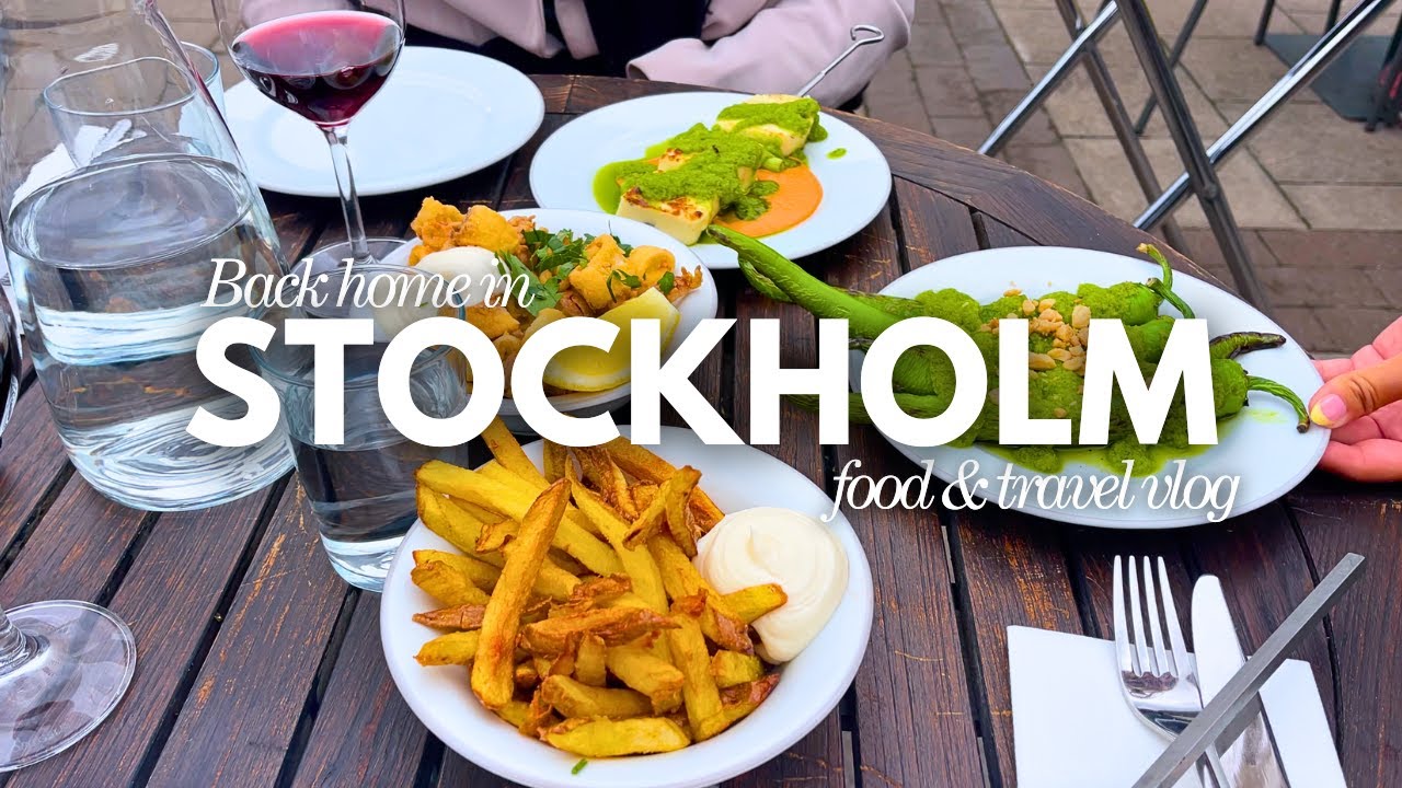 Stockholm Food Vlog | Eating Local Swedish Food