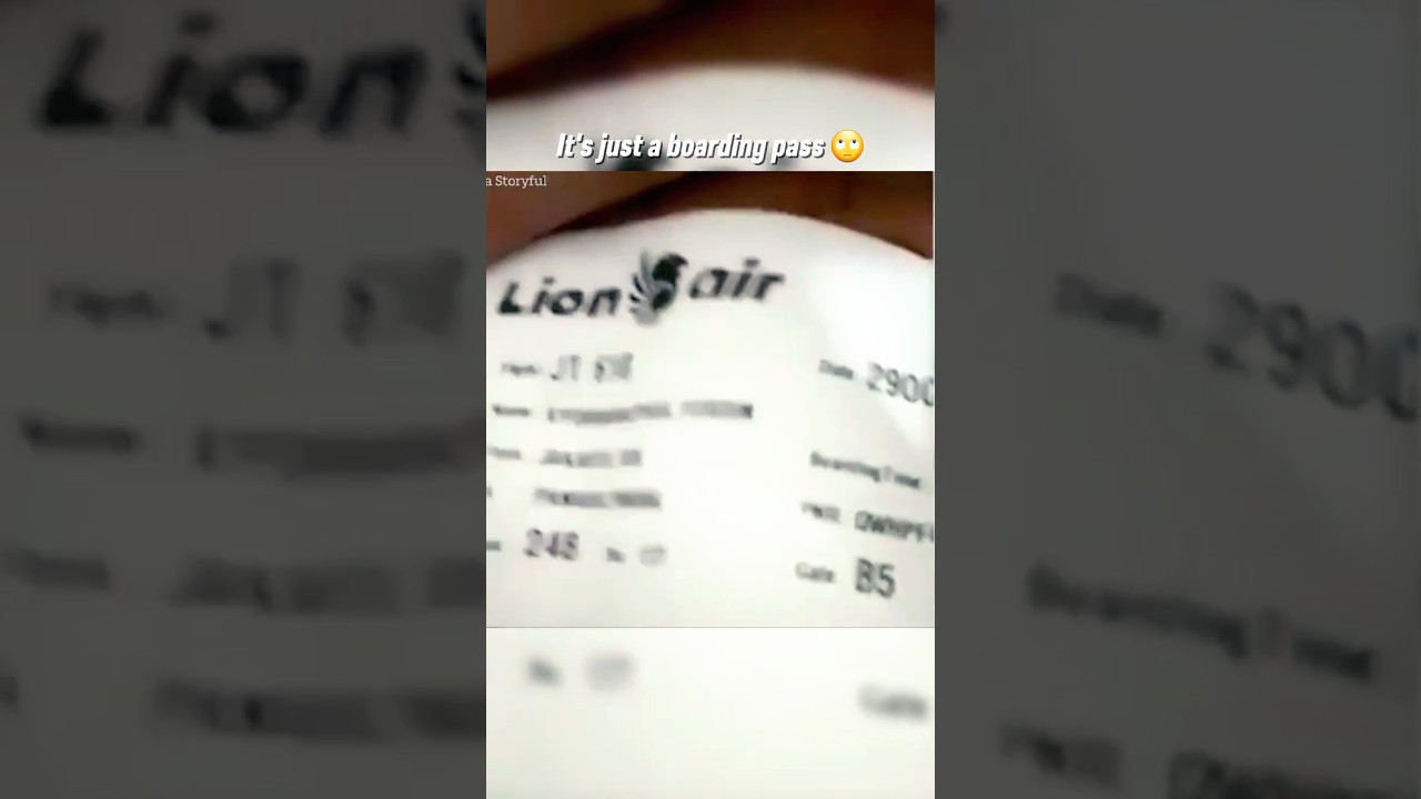 Lion Air flight 610 😞 #airplane #aviation #lionair #planecrash #viral