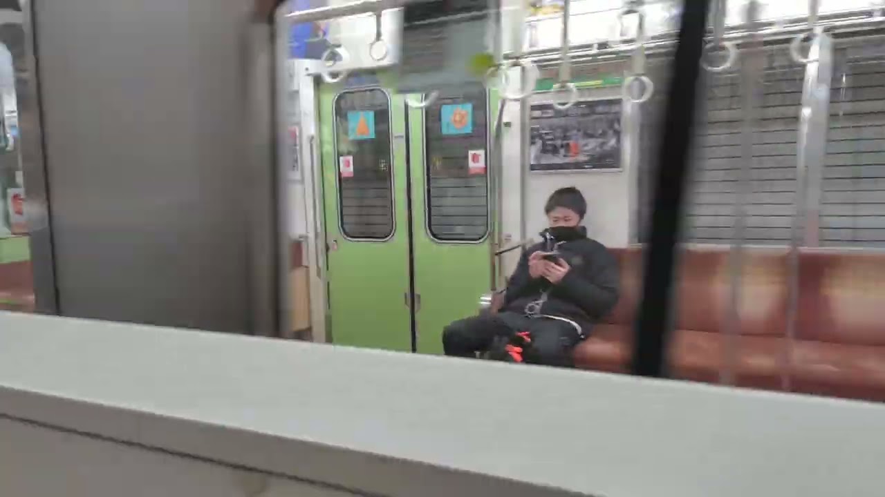 大阪メトロ御堂筋線北大阪急行線中百舌鳥駅新20系=21系21604f箕面萱野行き到着