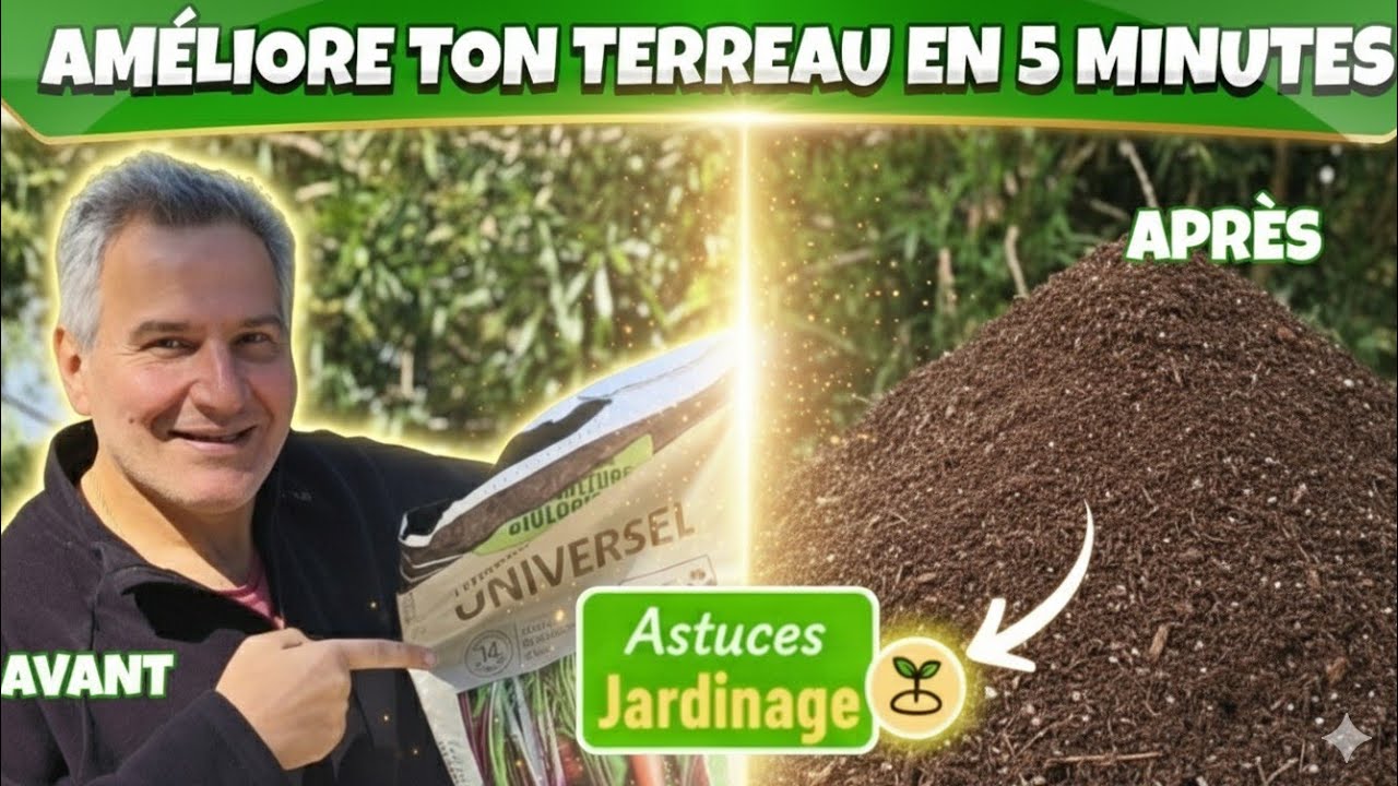 Comment améliorer n'importe quel terreau (en 5 minutes !) 👍