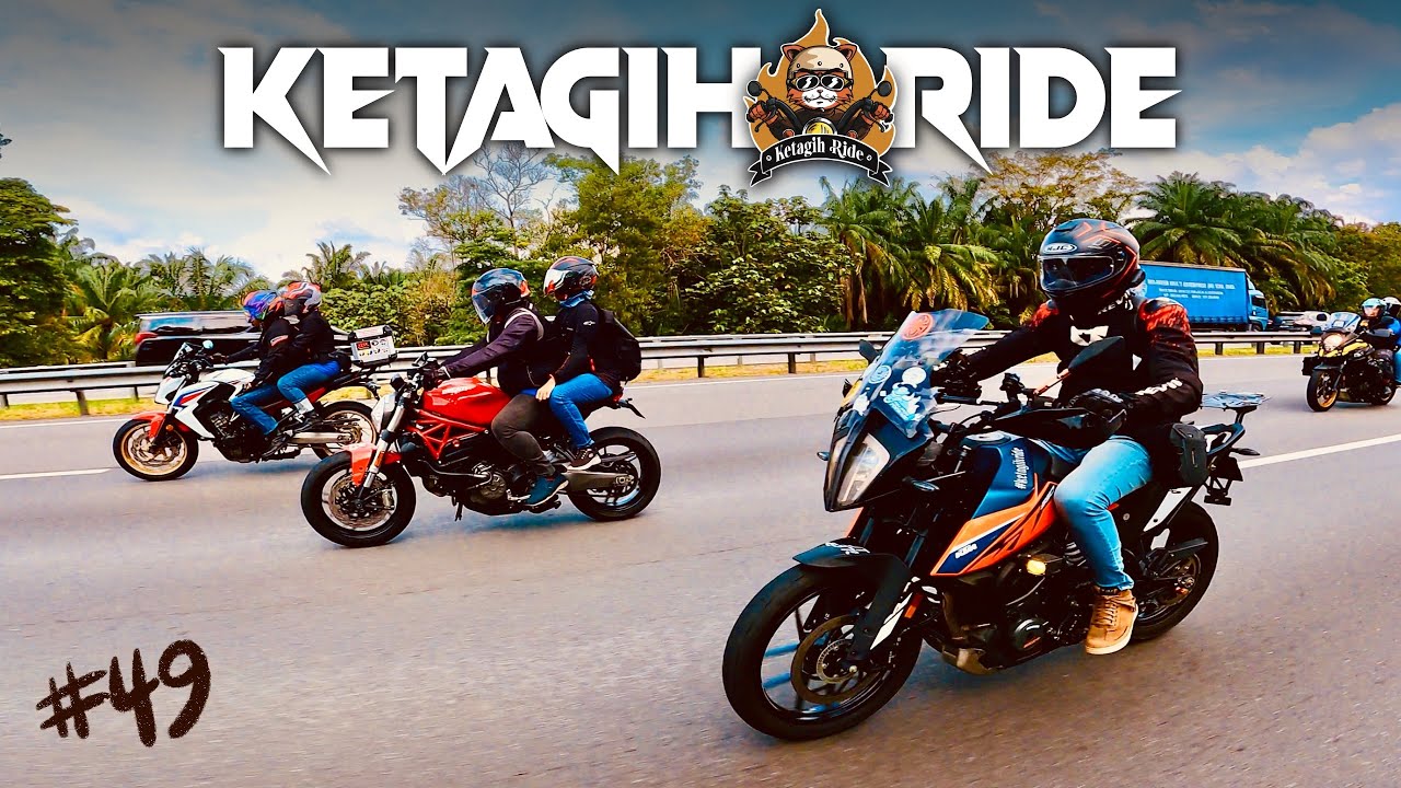 Ride Jelajah Johor Bermula (Ketagih Ride EP49) PART 1 #ketagihride