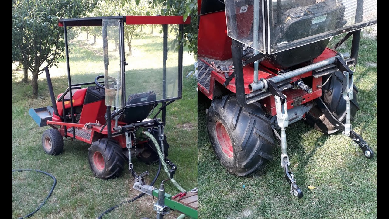 Mower with PTO/ Aufsitzmäher mit Zapfwelle/ Homemade/ Echo Trak