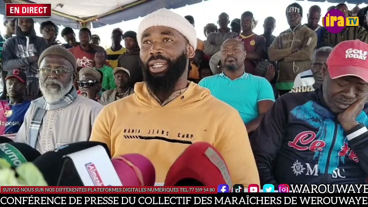 Le collectif des Maraîchers de Warouwaye dénonce une injustice majeure et interpelle l'État