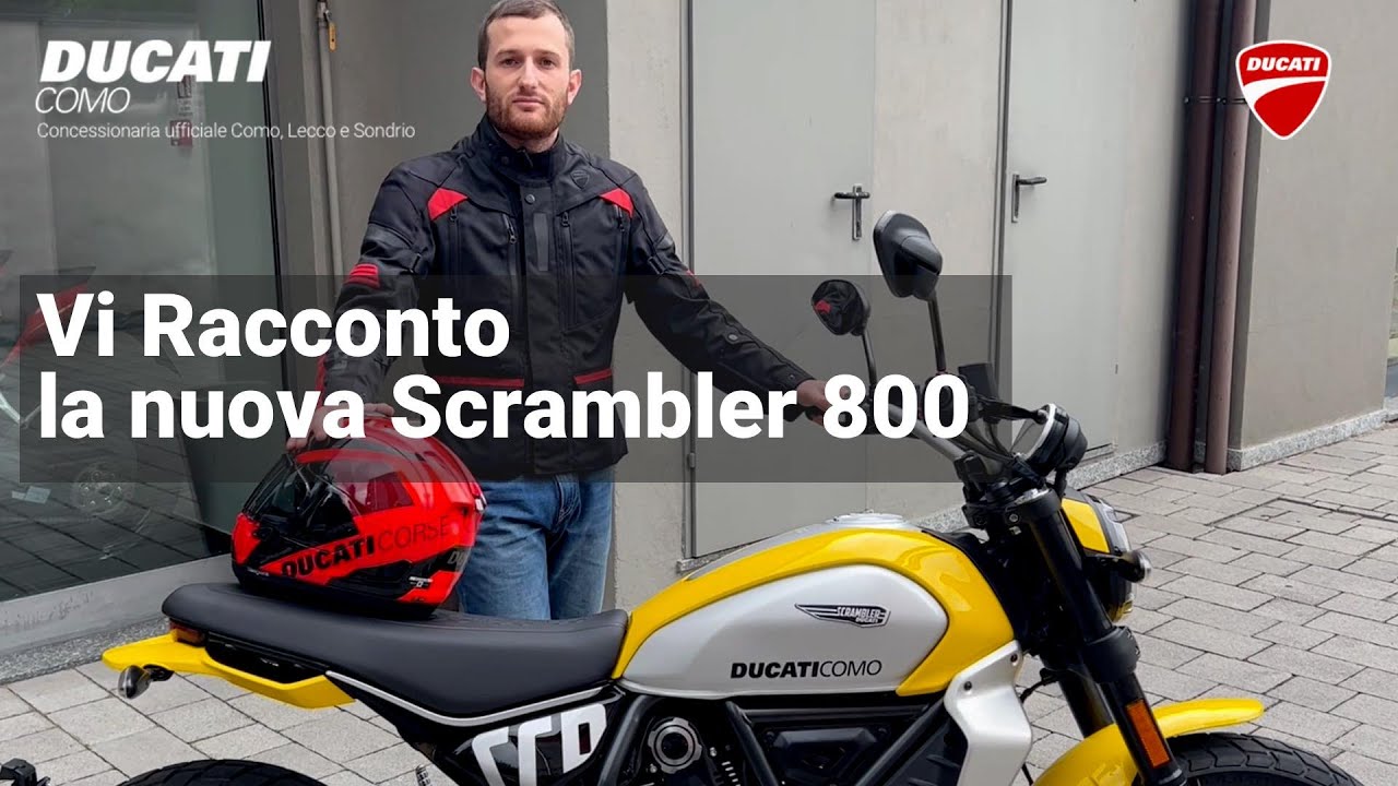 Vieni con noi a provare il nuovo Ducati Scrambler 800. Vivi questo test-ride di Ducati Como