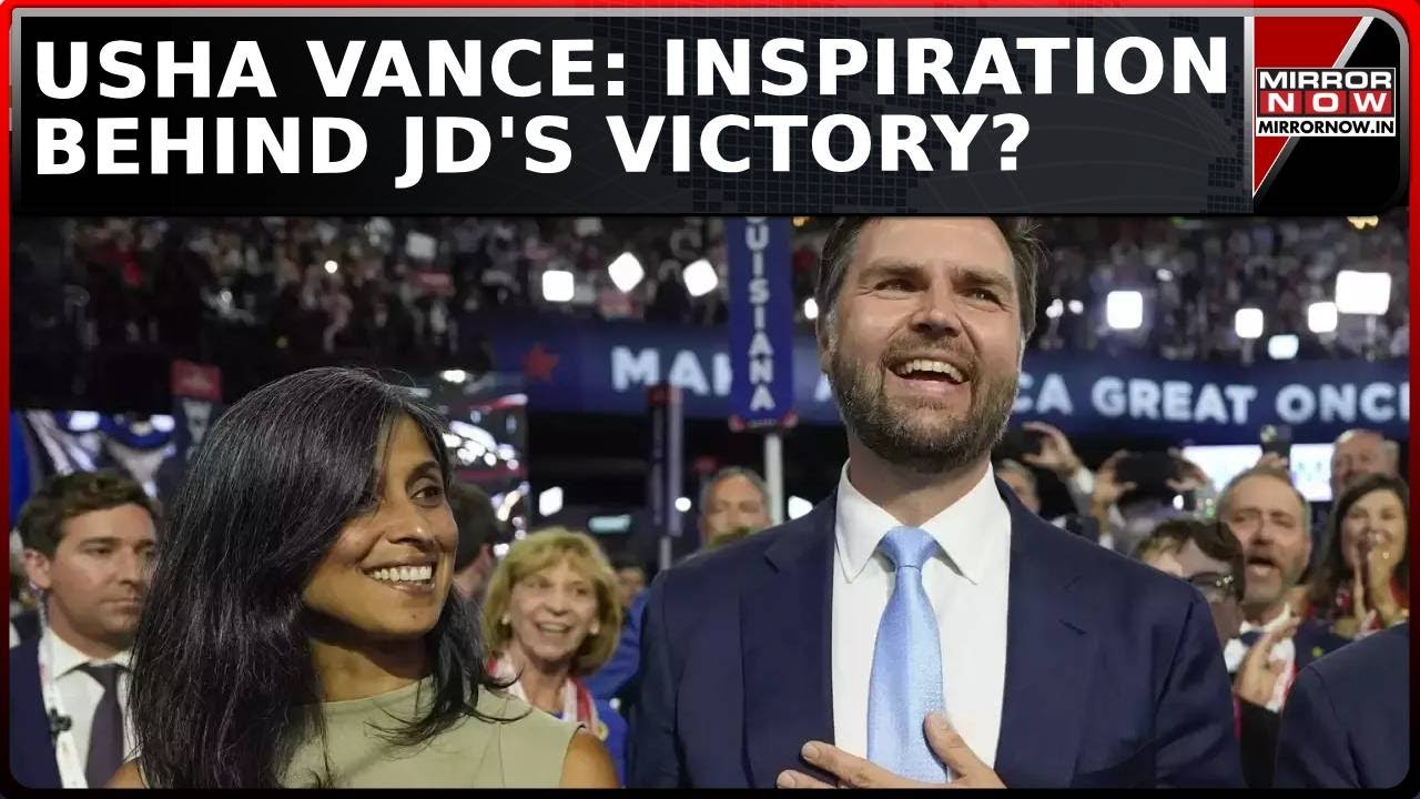 US Election | Exit Kamala Harris, Enter Usha: Oval Office's Desi Dimension; Who Is Usha Vance?