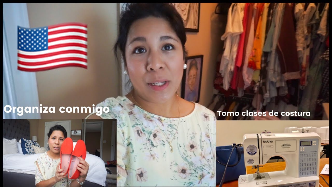 MI VIDA EN USA 🇺🇸 | ORGANIZA MI CLOSETH CONMIGO , ESTILO MARIE KONDO , CLASES DE COSTURA.