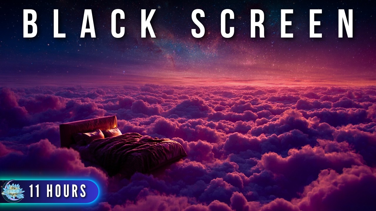 The BEST Sleep & Dream Journey ✦ 40Hz & Theta Waves for Lucid Dreams ✦ BLACK SCREEN
