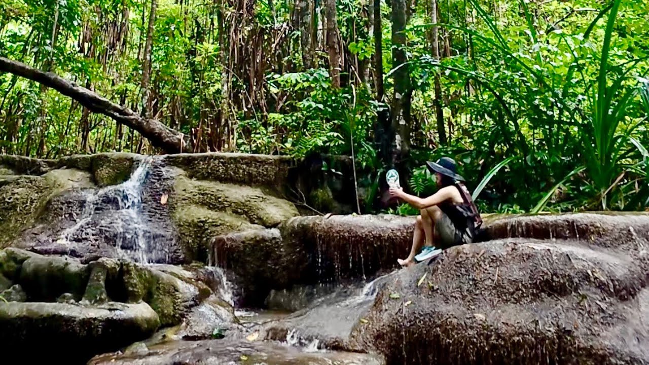 깊은 산 속 숨겨진 일곱개의 폭포를 찾아가다 / 폭포 트레킹과 솔로 캠핑