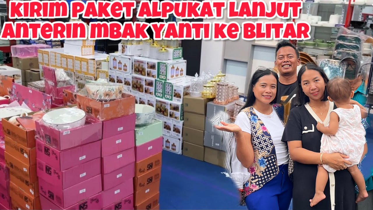 KIRIM ALPUKAT LANJUT ANTERIN MBAK YANTI BELI SESUATU DIKOTA BLITAR 