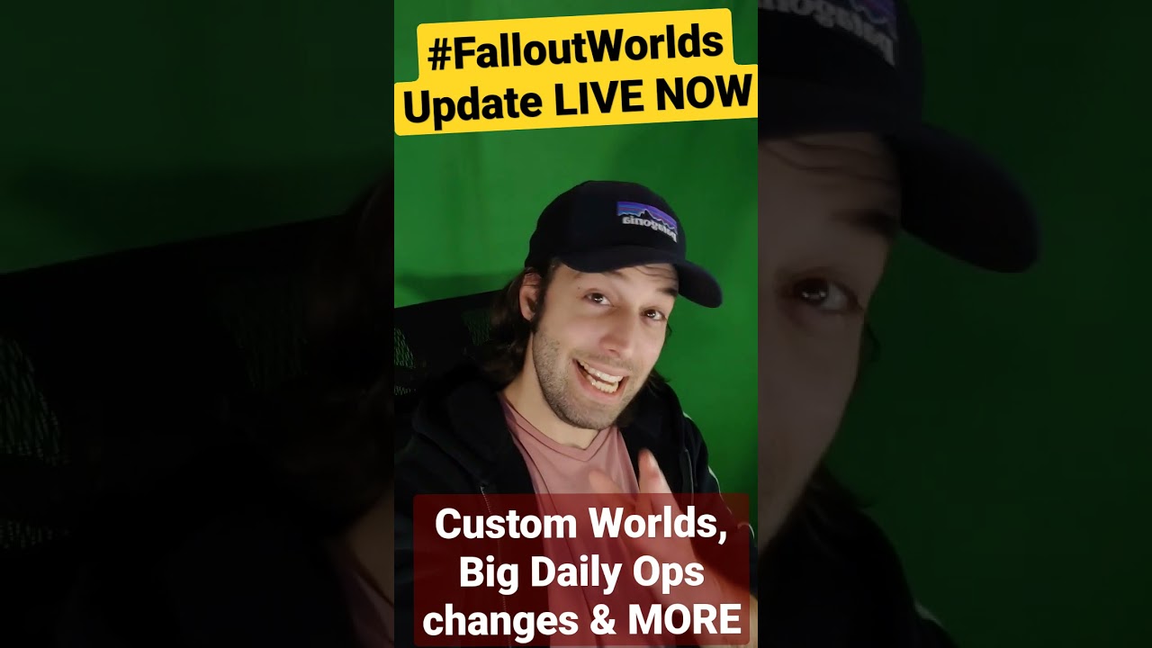 #FalloutWorlds is LIVE! Custom Worlds, Big #DailyOps Changes and more! | #fallout76 #fallout #fo76