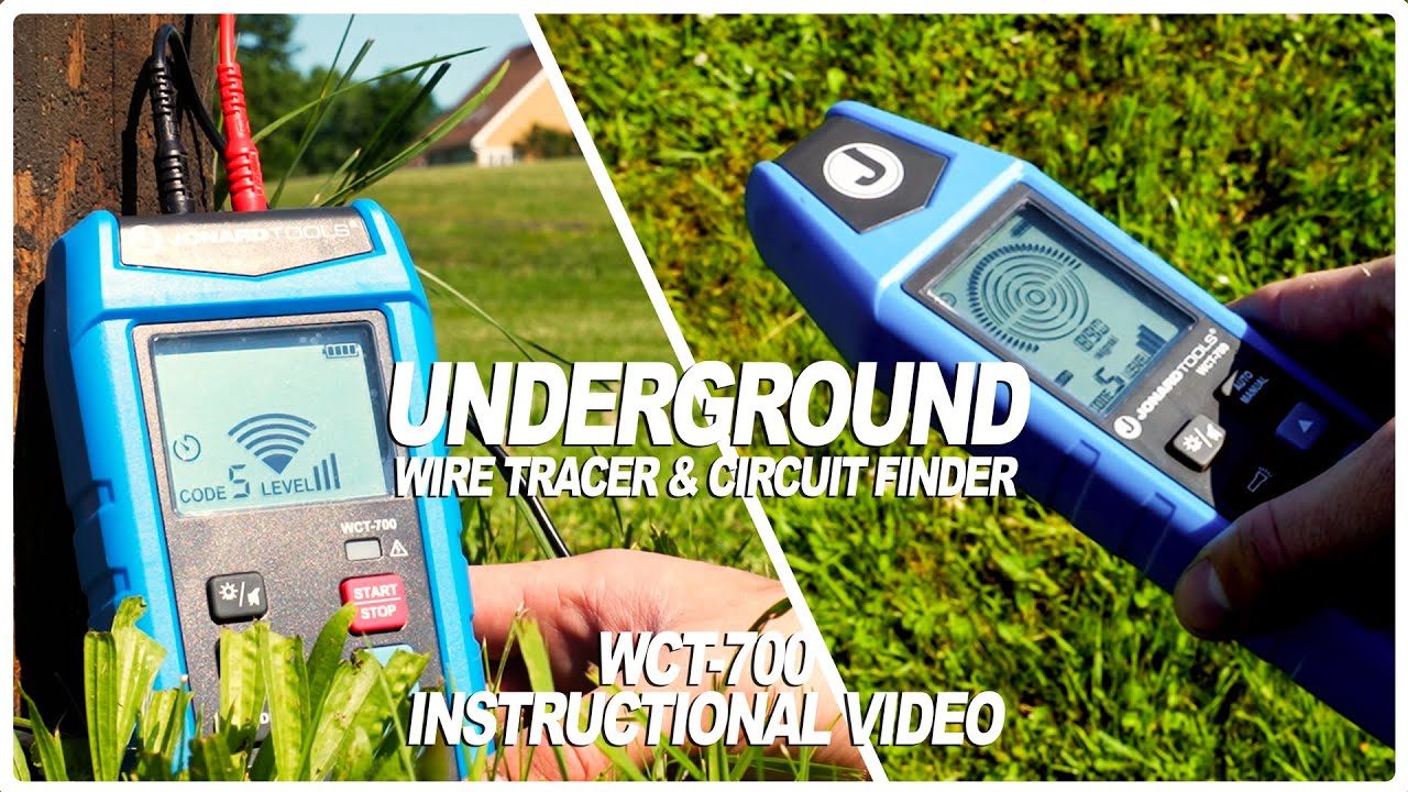 Jonard Tools Underground Wire Tracer and Circuit Finder (WCT-700) Instructional Video