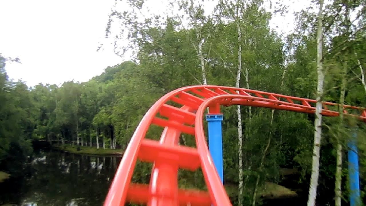 Aerotrain front seat on-ride HD POV Parc Saint Paul
