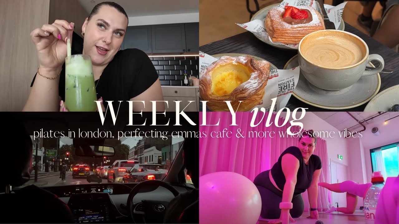 weekly vlog...pilates in london, lot's of cooking & a M&S yellow sticker obsession