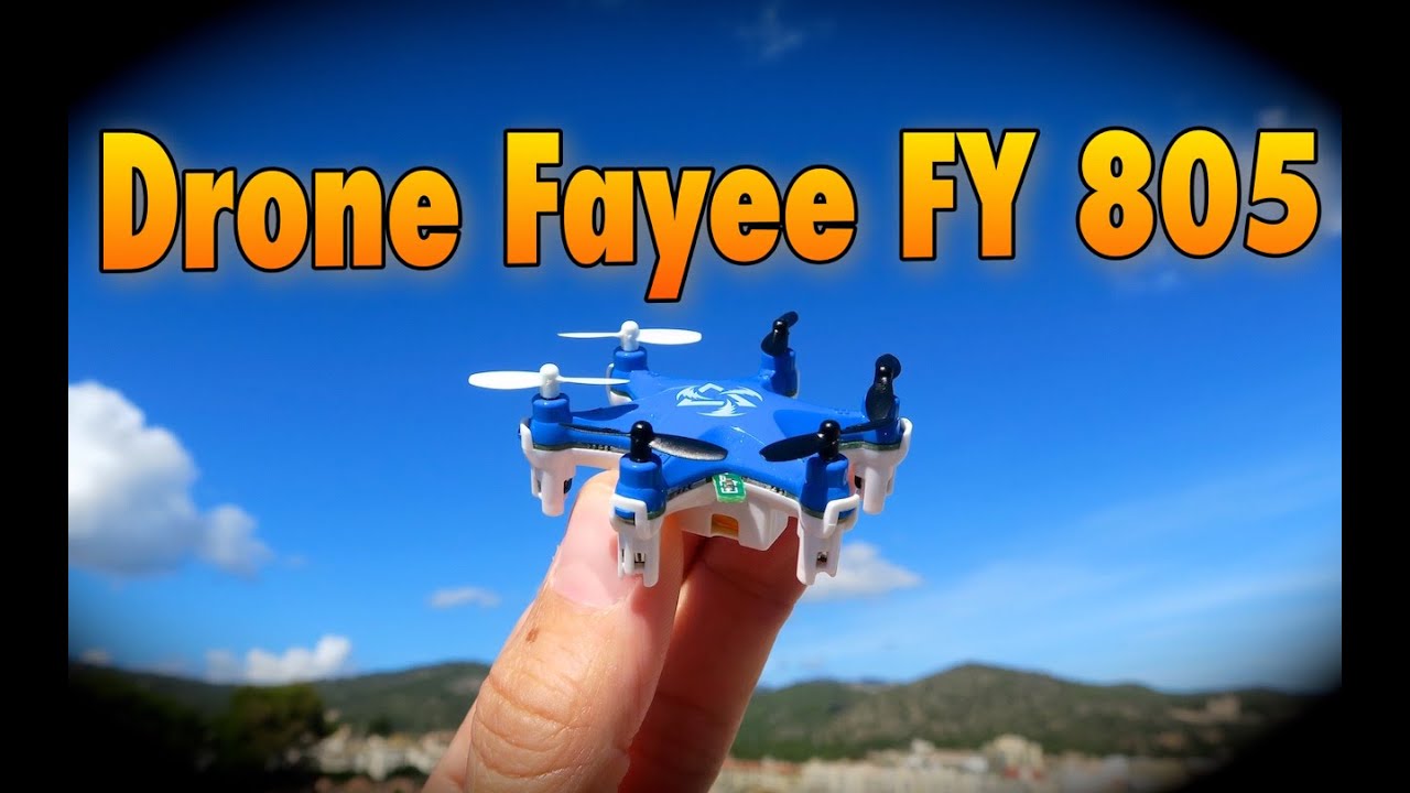 Mini drone Fayee FY805 review en español