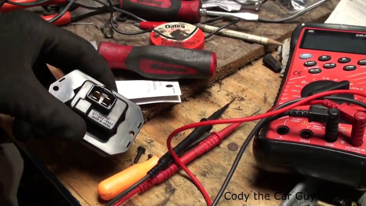 Honda blower fan wont turn on resistor block repair simple and easy