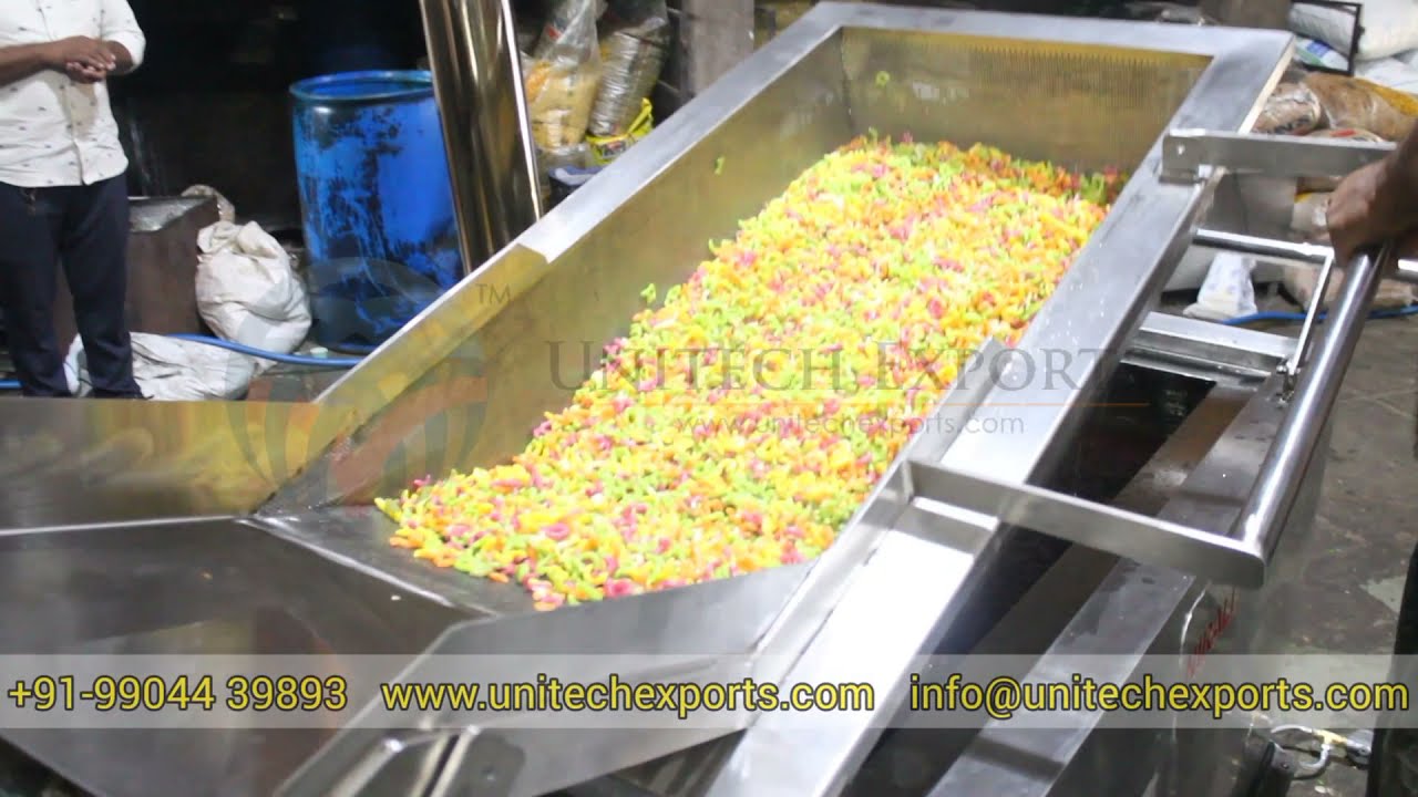 Ecoflam Burner Rectangular Batch Fryer Machine (+91-909 505 909 1) by @Unitech Exports ​