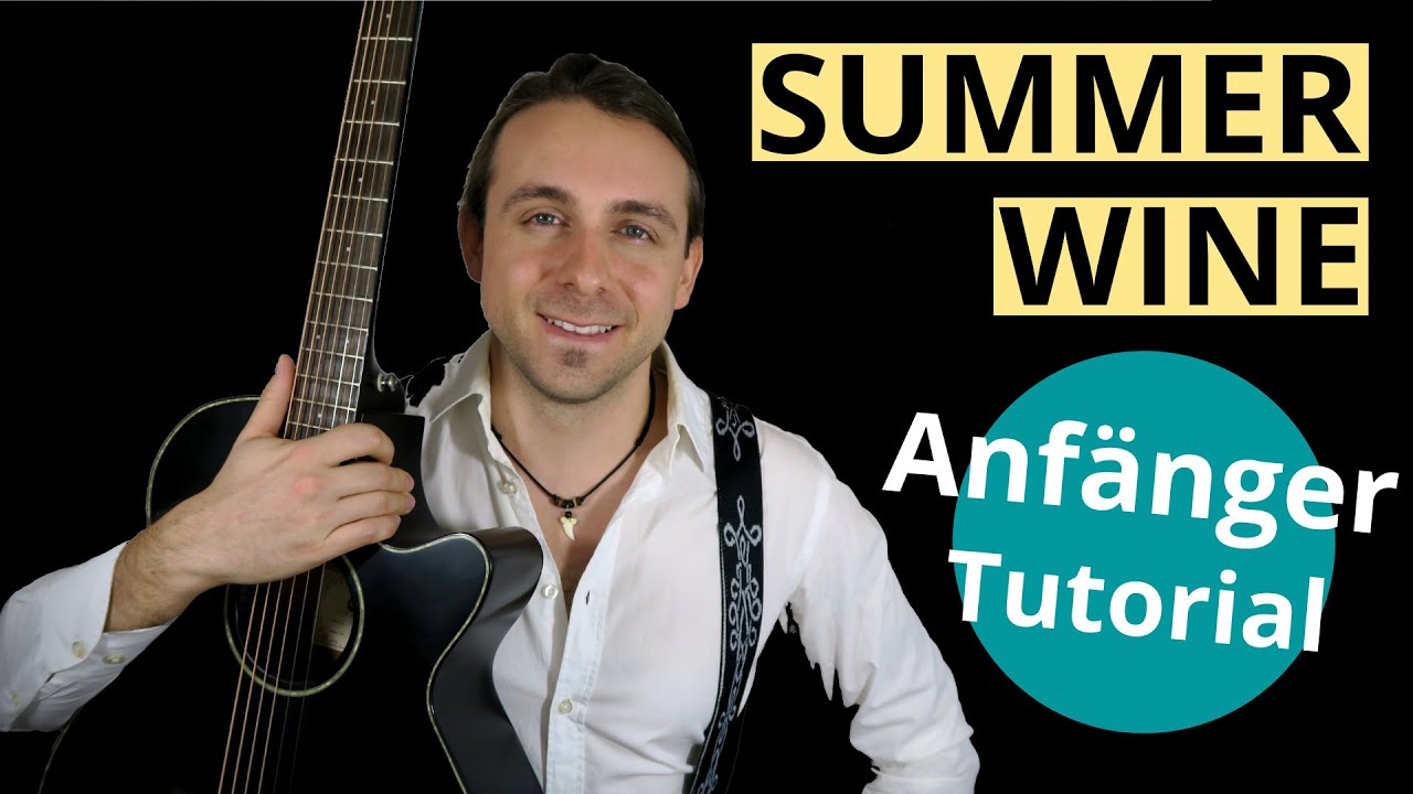 Summer Wine - N. Sinatra | Anfänger Gitarre Tutorial mit PDF