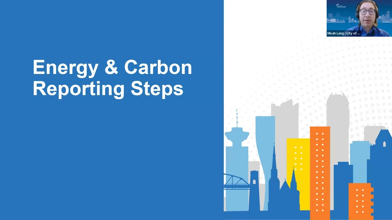 Webinar - Navigating 2026 Energy and Carbon Reporting for the City of Vancouver