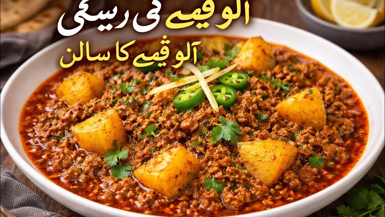 Aloo Keema Recipe l Easy Tasty   Homemade   Keema  Aloo 