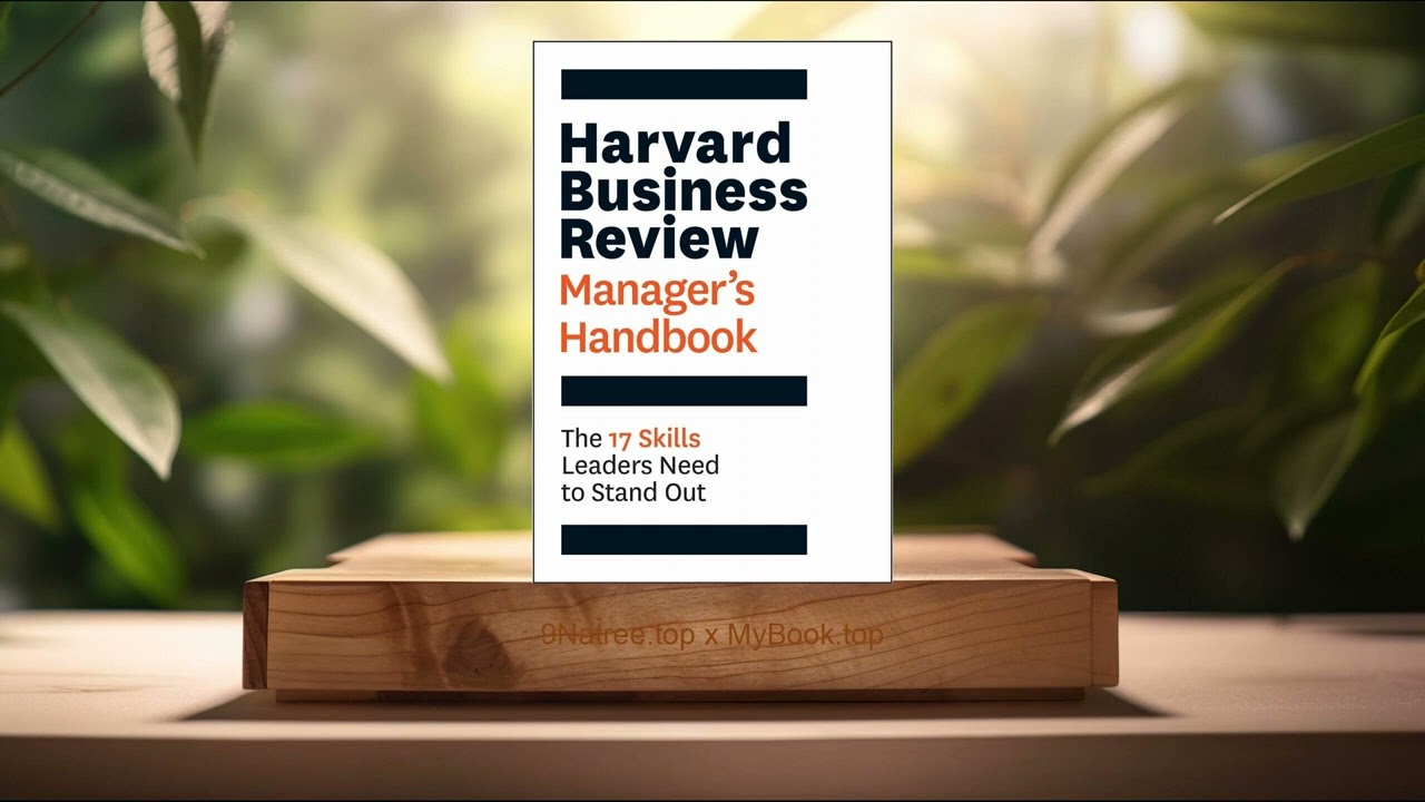 [Review] Harvard Business Review Manager's Handbook (Harvard Business Review) Summarized.