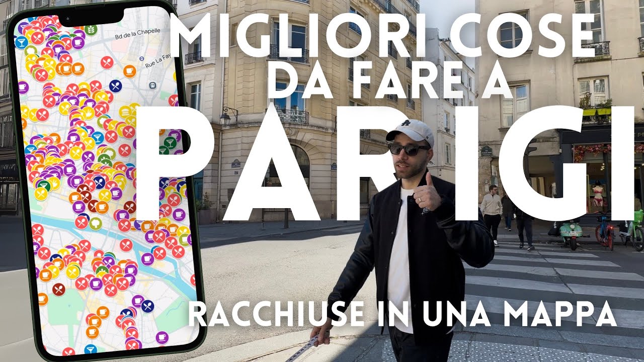 Dove mangiare e cosa fare a Parigi 🗺️🇫🇷Con le nostre Mappe del Viaggiatore