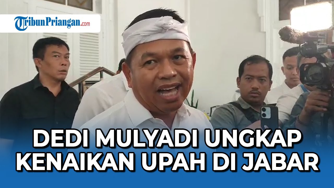 UPAH JABAR NAIK! Dedi Mulyadi Sebut UMK Masih Menunggu SK Gubernur Disahkan