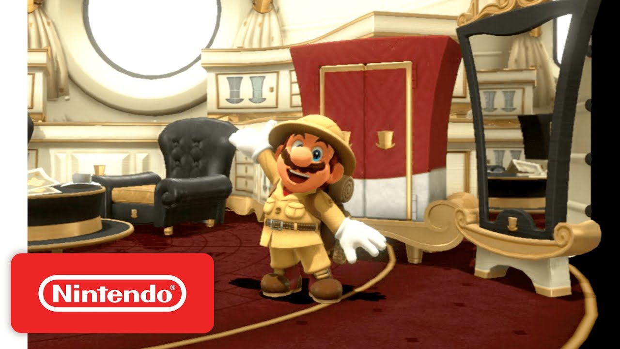 Super Mario Odyssey - Wooded Kingdom Demonstration - Nintendo E3 2017